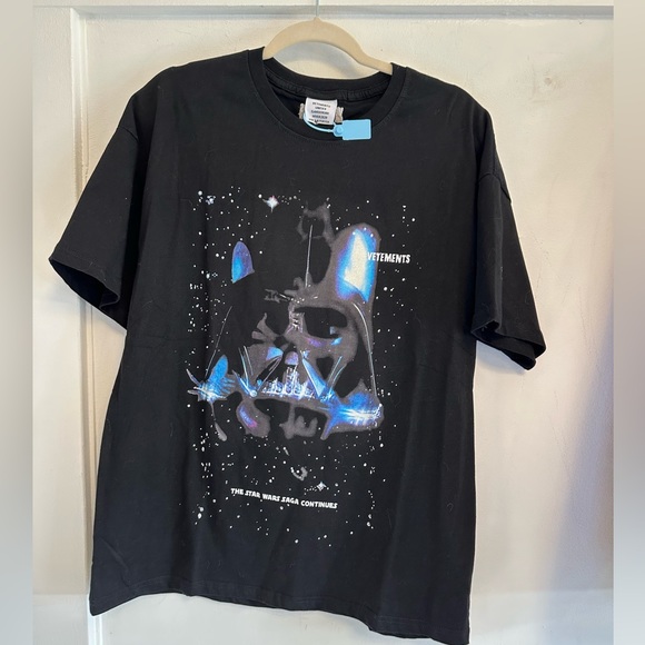 COPY - Ventements Black Star Wars Edition Darth Vader T-shirt StarWars - Picture 1 of 4